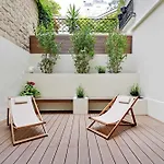 Charming Apt With Patio - 2Bd4P - Monceau Park