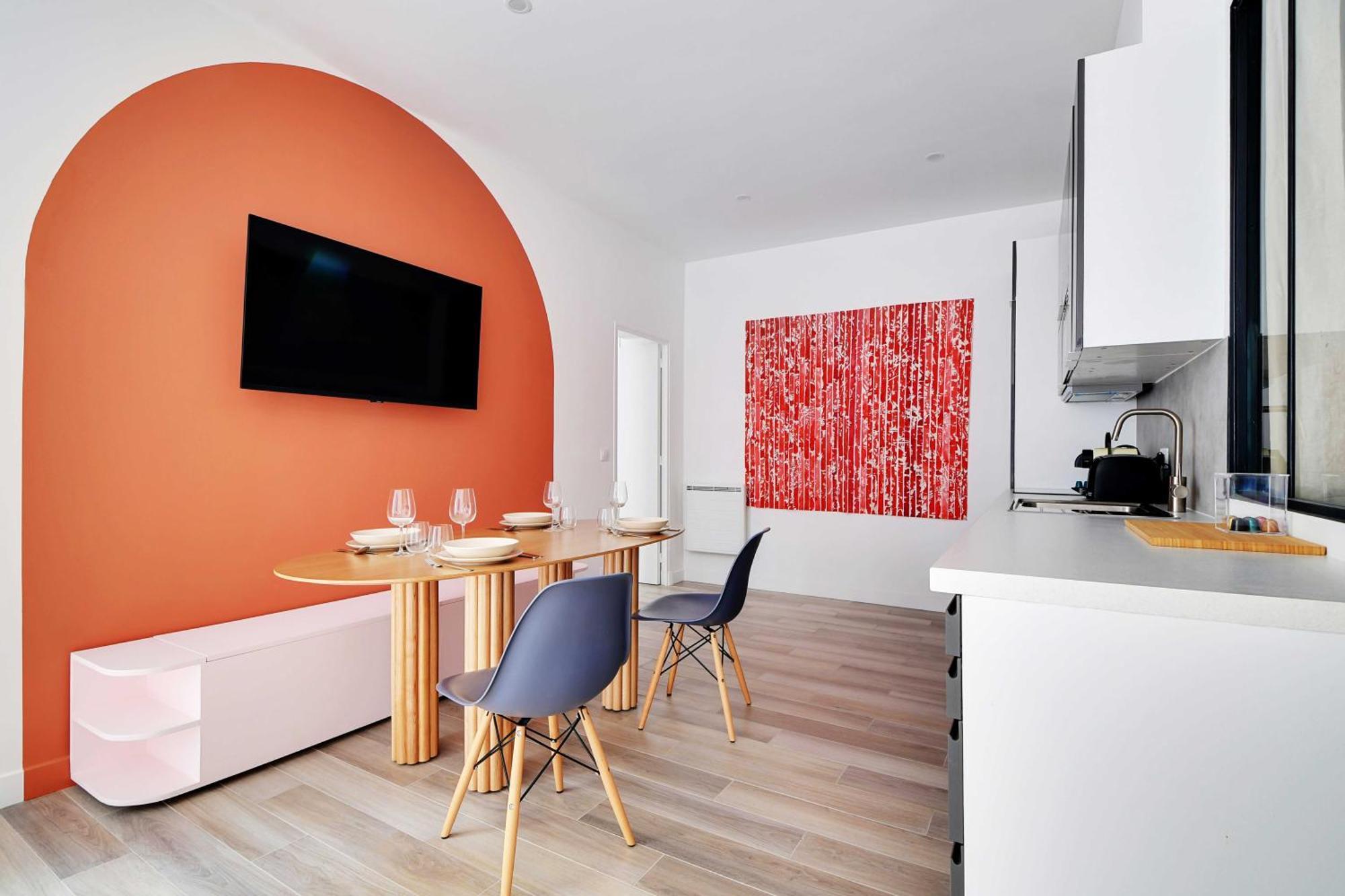 Charming With Patio - 2bd4p - Monceau Park Appartement Parijs