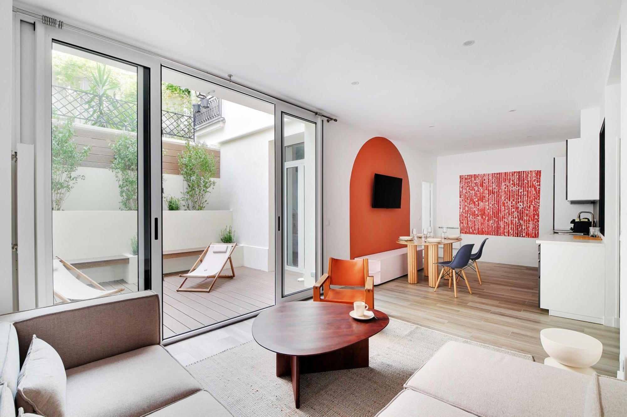 Charming With Patio - 2bd4p - Monceau Park Parijs